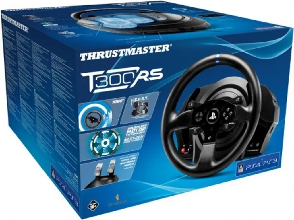 Volant Thrustmaster T300 pour simracing sur console PS4 et PC - 6