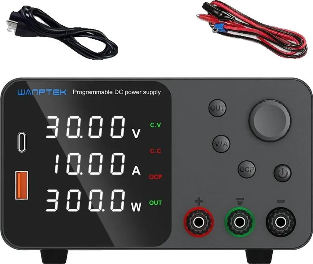 Alimentatore da Banco Variabile TPS3010 30V 10A Professionale