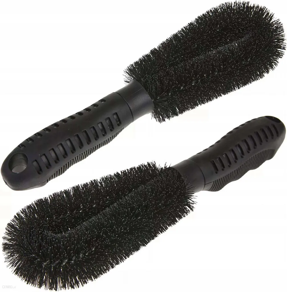 Brosse de nettoyage jantes ergonomique 26 cm poils haute densité