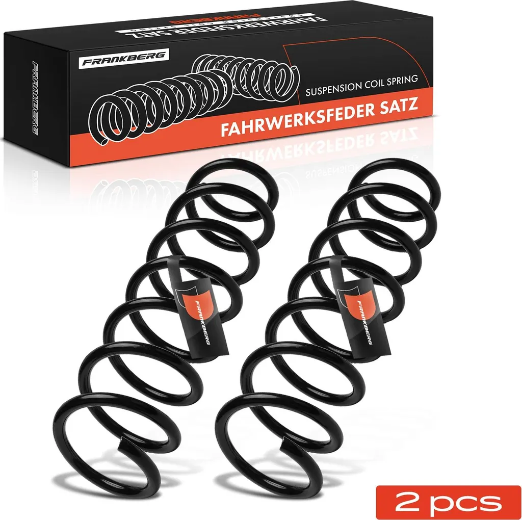 2 Ressorts de suspension arrière Frankberg pour BMW Série 5 F10 2011-2016