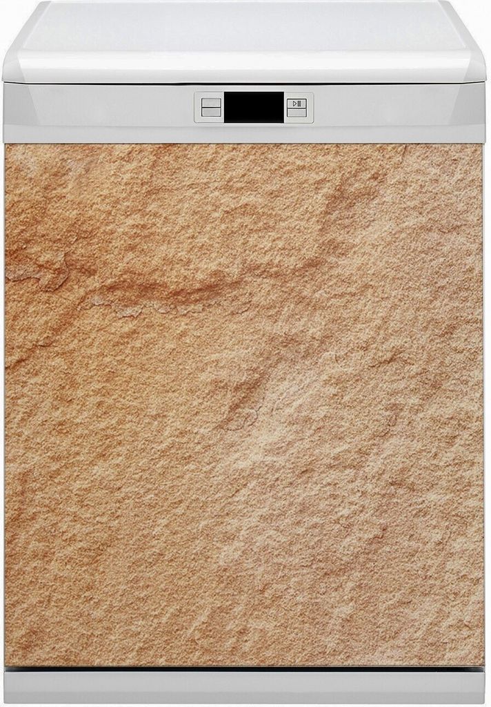 Dekorative Magnetmatte Küche Geschirrspüle 60x70 cm Magnet für Spülmaschine - Sandstein