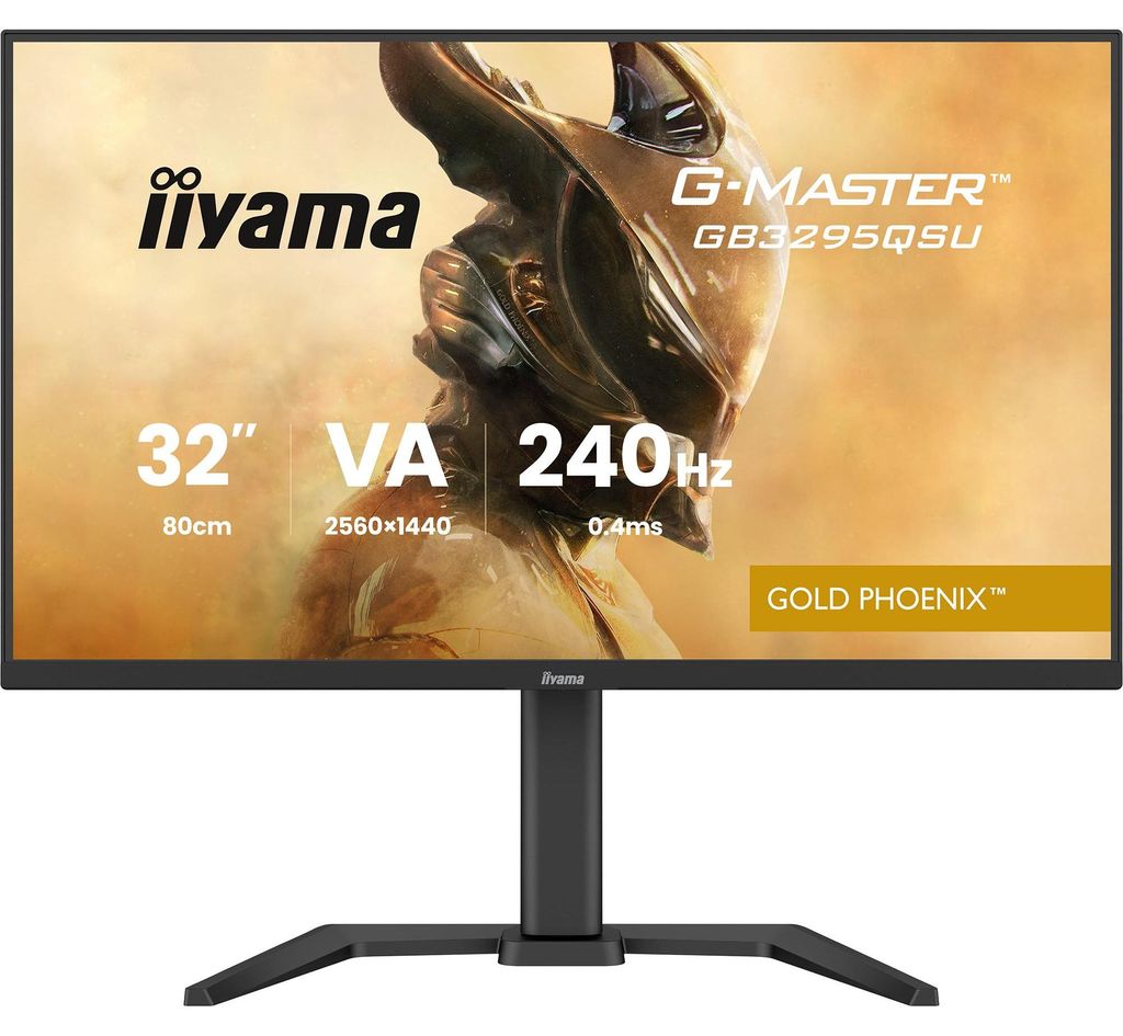 iiyama G-Master GB3295QSU-B1 Gold Phoenix, Gaming-Monitor, (QHD, VA
