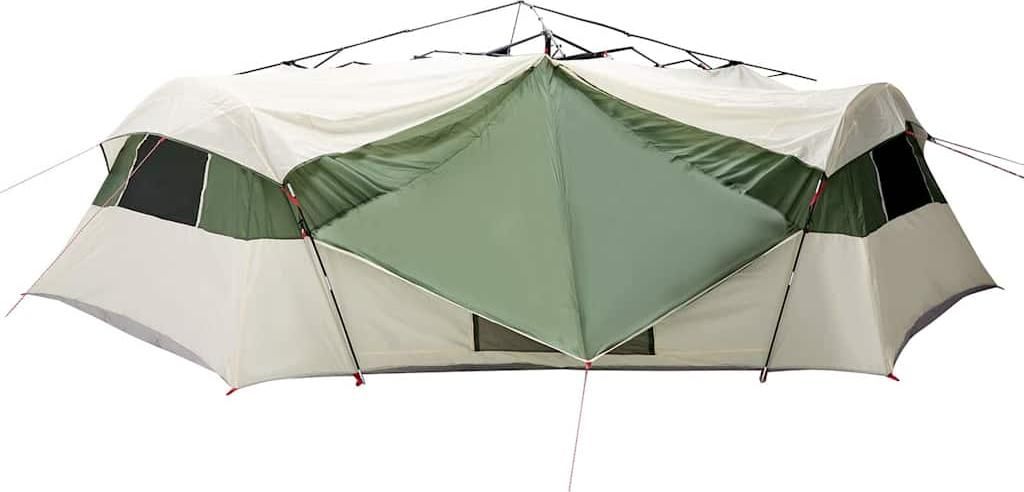 vidaXL Innenzelt mit Dach mit Speicher Grün 520 x 520 x 190 cm Taft