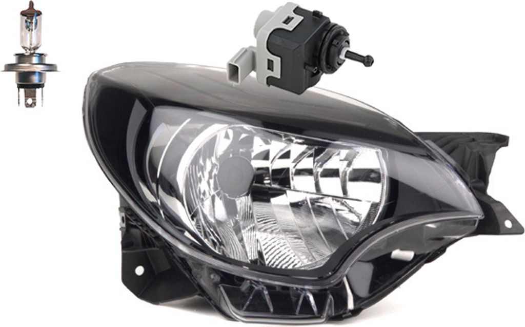 Johns, Scheinwerfer passend für Renault Twingo II 01/2012 - Rechts Leucht. + Stellmotor 8200501939 2605600Q0E 260562319R 4420577 93168280 26010289...