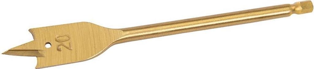 Silverline Titanbeschichteter Flachfräsbohrer 20 mm
