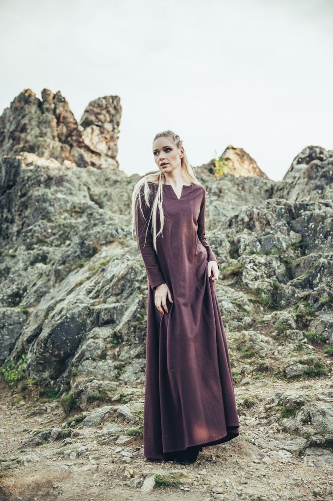 Unterkleid Dunkelbraun "Lina" XL Produktbild 
