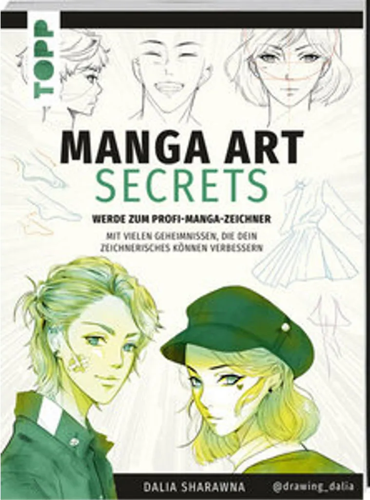 Livre Manga Art Secrets de Daria Song format broché pour dessiner