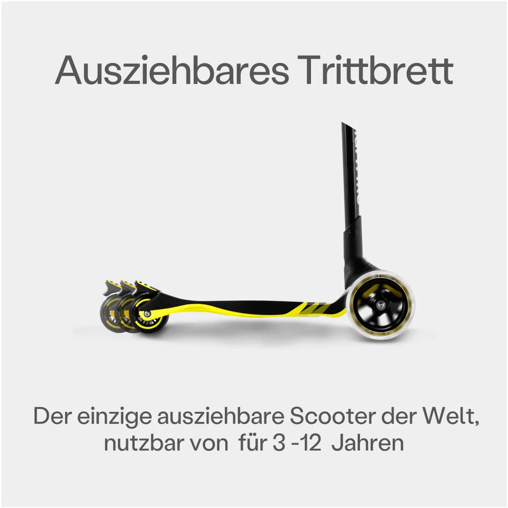 Trottinette enfant durable smarTrike Xtend Lime - Ne changez plus de modèle - 13