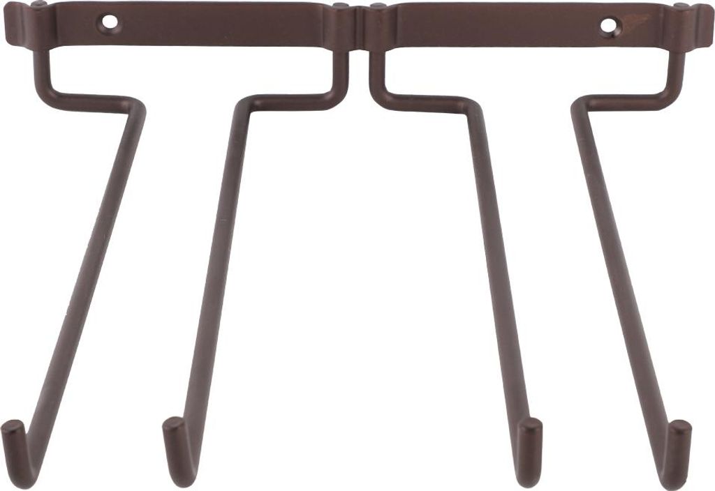 Hängende Metall Wein Cup Rack Bar Double Stemware Glas Flasche Kelch Inverted Halter