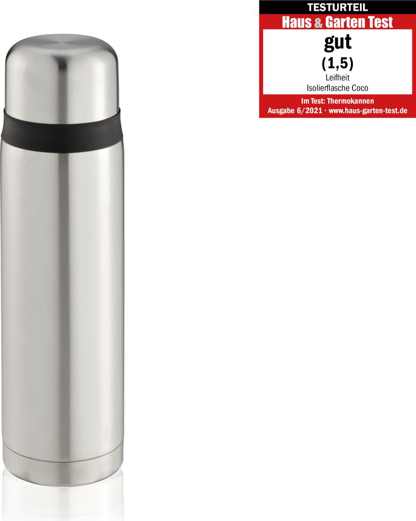 Kolba próżniowa Leifheit Coco 1,0 l stal nierdzewna Zdjęcie produktu 
