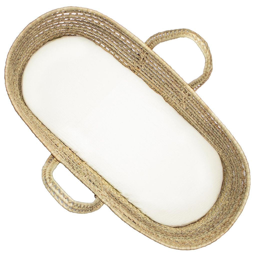 Spannbettlaken Jeanne - 70 x 30 cm - Elfenbein | by SEVIRA KIDS