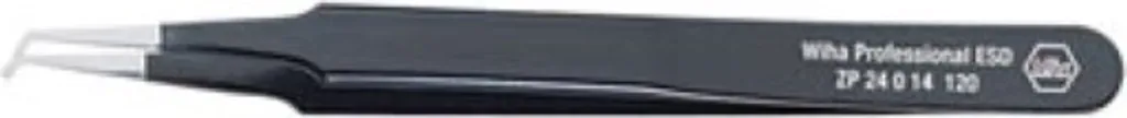 Pince CMS coudée pour soudure de précision Wiha 32338 120 mm 45°