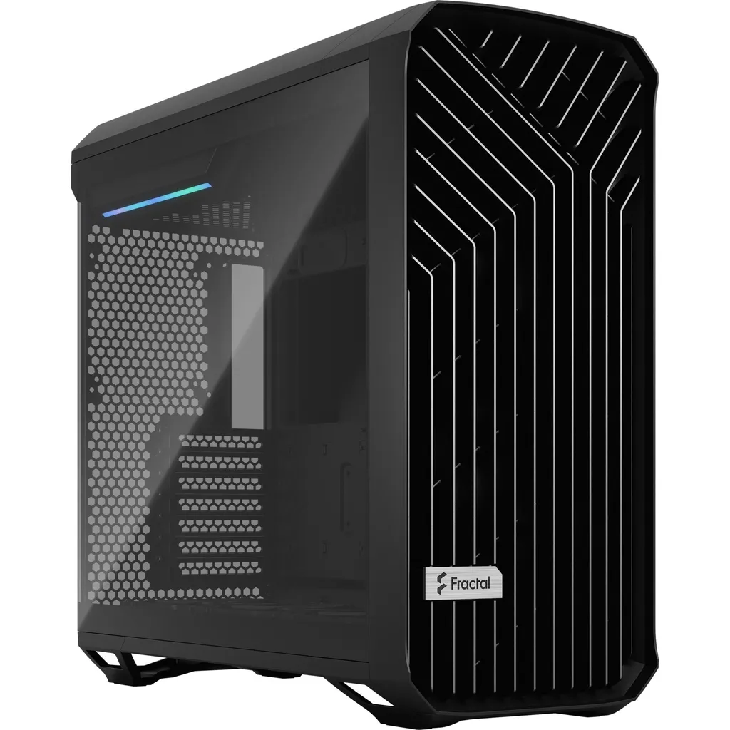 Boîtier PC Fractal Torrent Noir : Stop à la Surchauffe de votre Config