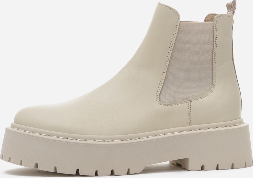 Steve Madden Veerly Chelsea Boot Beige in Gr. 39