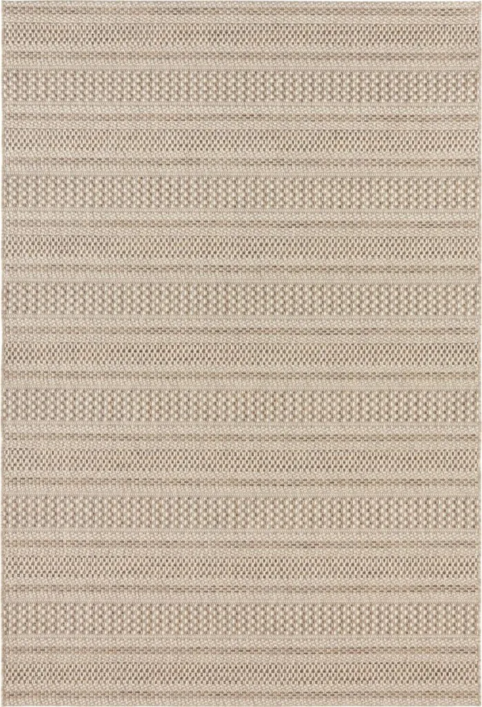 Tapis pour balcon et séjour Elle Decoration Brave Arras Marron Naturel