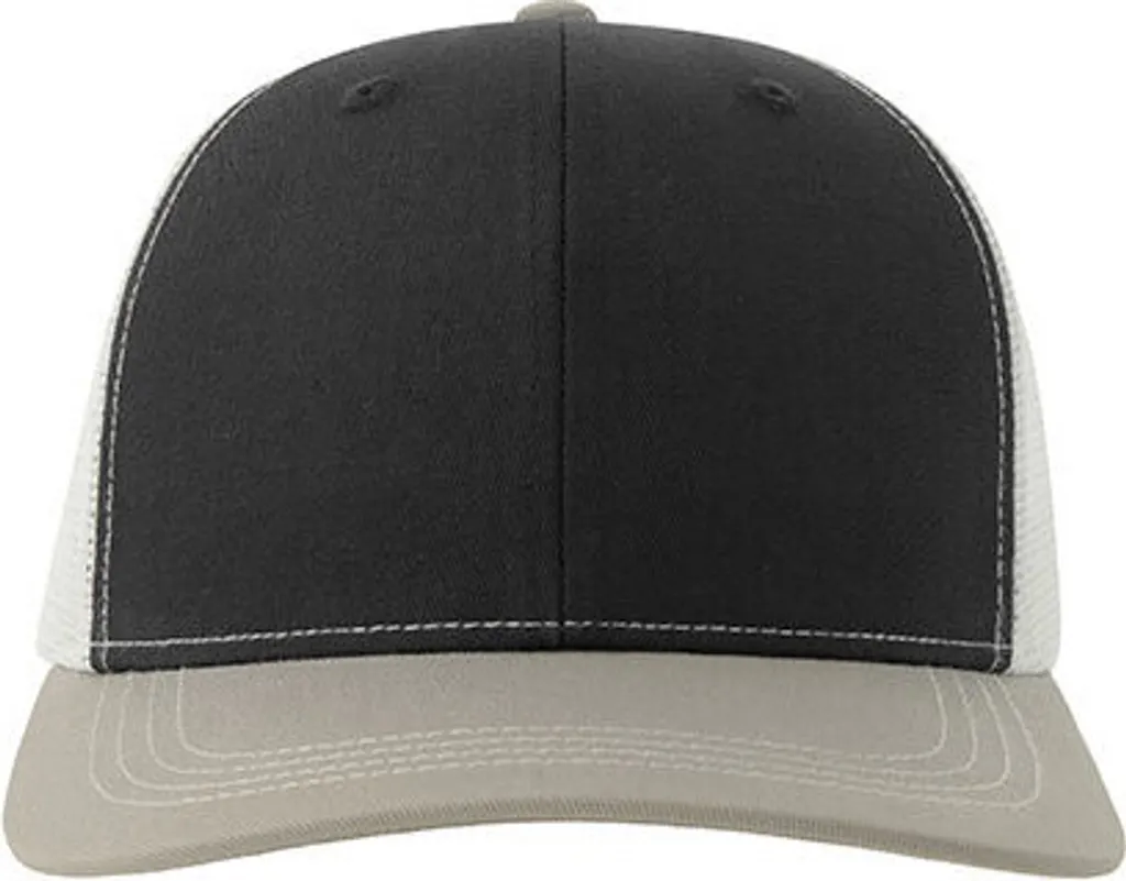Atlantis Sonic-S Cap Trucker Nero/Grigio | Streetwear Bio Hat