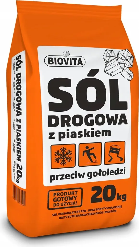 Offerta Antighiaccio BIOVITA 20 kg con Sabbia | Miglior Rapporto Qualità Prezzo