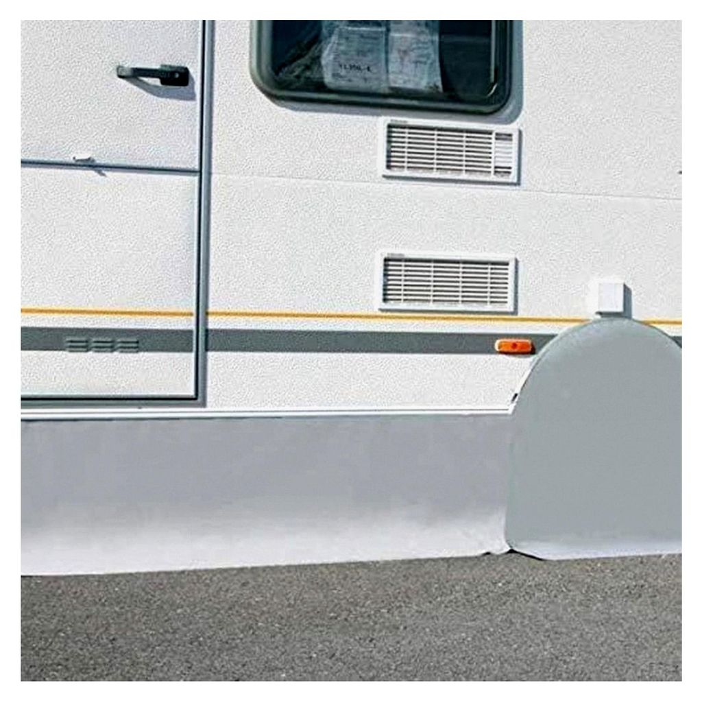 Bodenschürze für Wohnmobile und Wohnwagen 310 x 50 cm, robust und langlebig