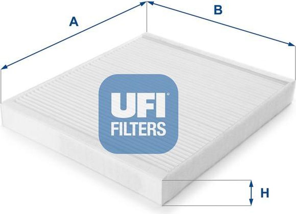 UFI 53.030.00 Innenraumluftfilter OE 90559549 kompatibel mit Zafira, Astra G