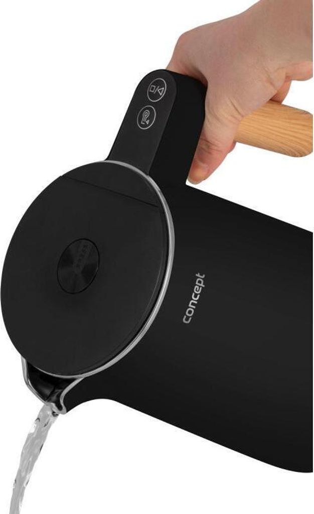 Rychlovarná konvice Concept RK 3301 černá nerez 2200 W Obrázek produktu 4
