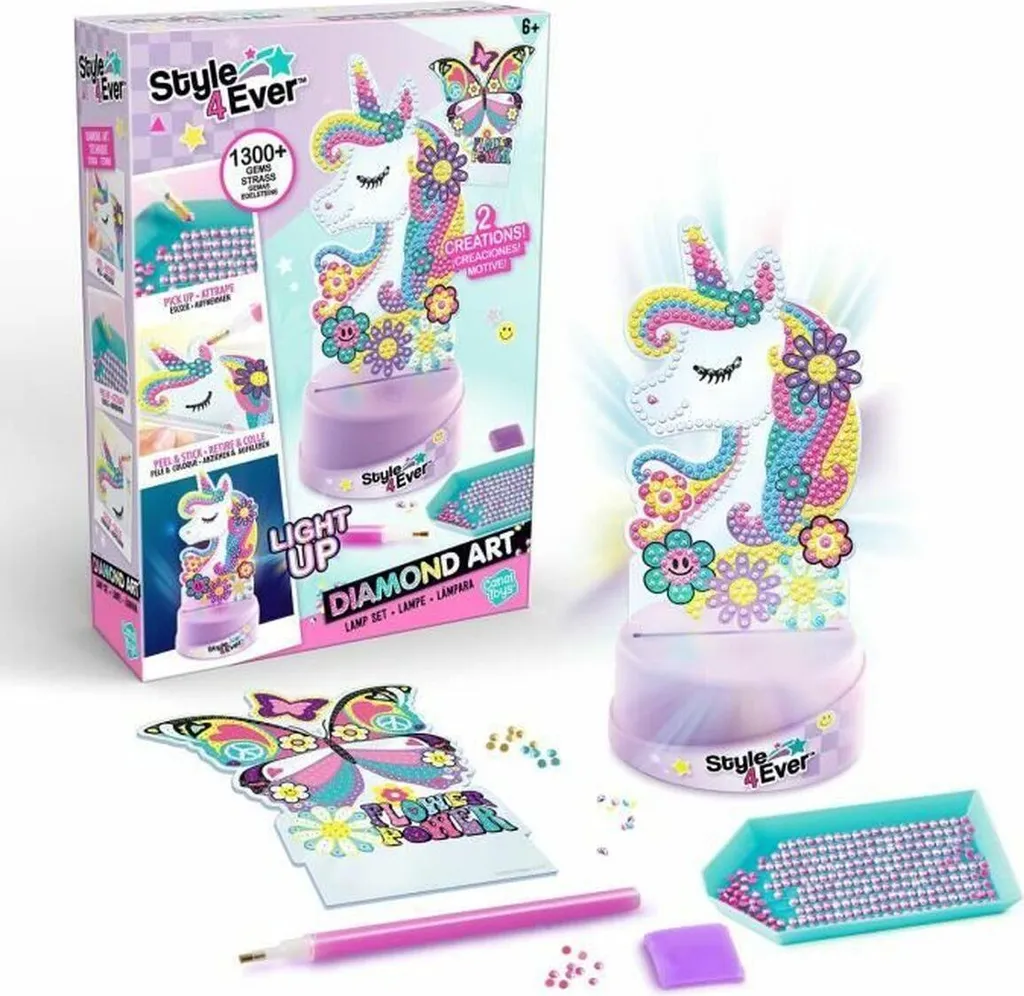Acquista Playset Canal Toys Diamant'Art Lamp Box - Lampada Fai Da Te