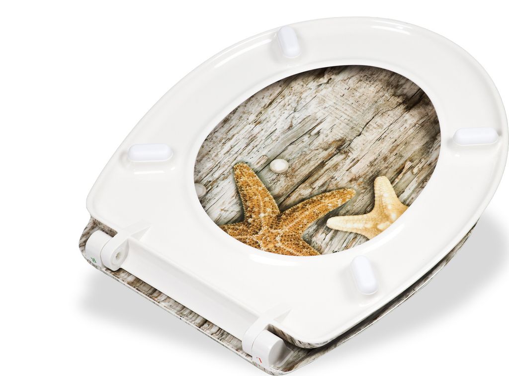 WC-Sitz "Starfish" Toilettensitz Klositz Produktbild 3