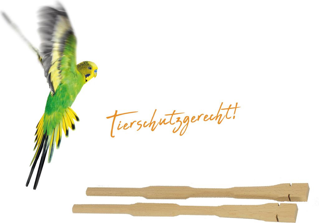 Elmato 10068 Vogelwipp-Sitzstab, tierschutzgerecht aus Produktbild 