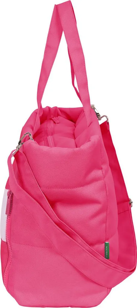 Housse ordinateur Benetton Raspberry Fuchsia 54x31x17 cm Originale - 5