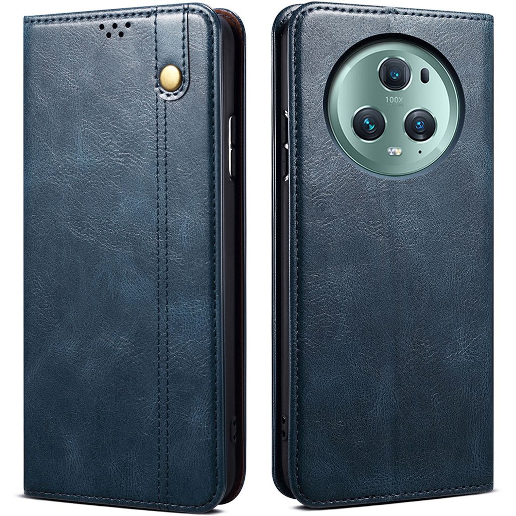Pouzdro pro Honor Magic 5 Pro, kožené flip pouzdro Obrázek produktu 