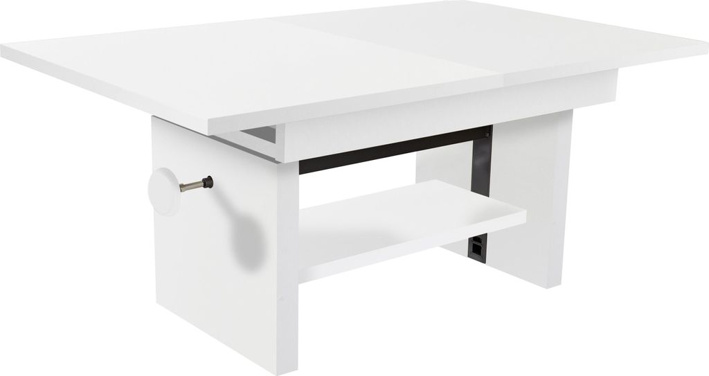 Couchtisch Wohnzimmertisch Sofatisch Beistelltisch Kaffeetisch Tisch "Bruni I" weiß