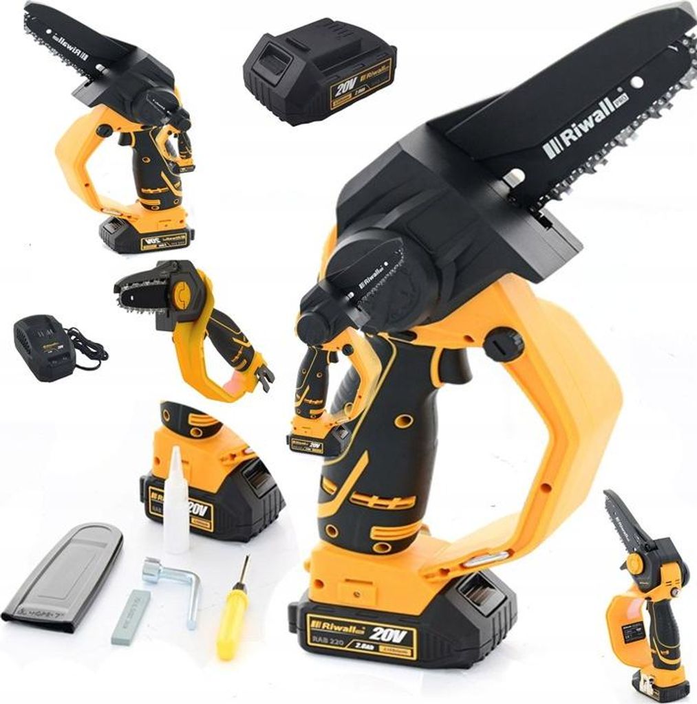RIWALL PRO Jednoručná reťazová píla AKU RAHS 1820i SET (1x2 Obrázok produktu 