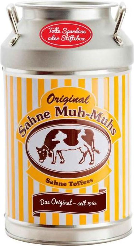 Original Sahne Muh-Muhs Sahne Toffees Nostalgie-Milchkanne 252g