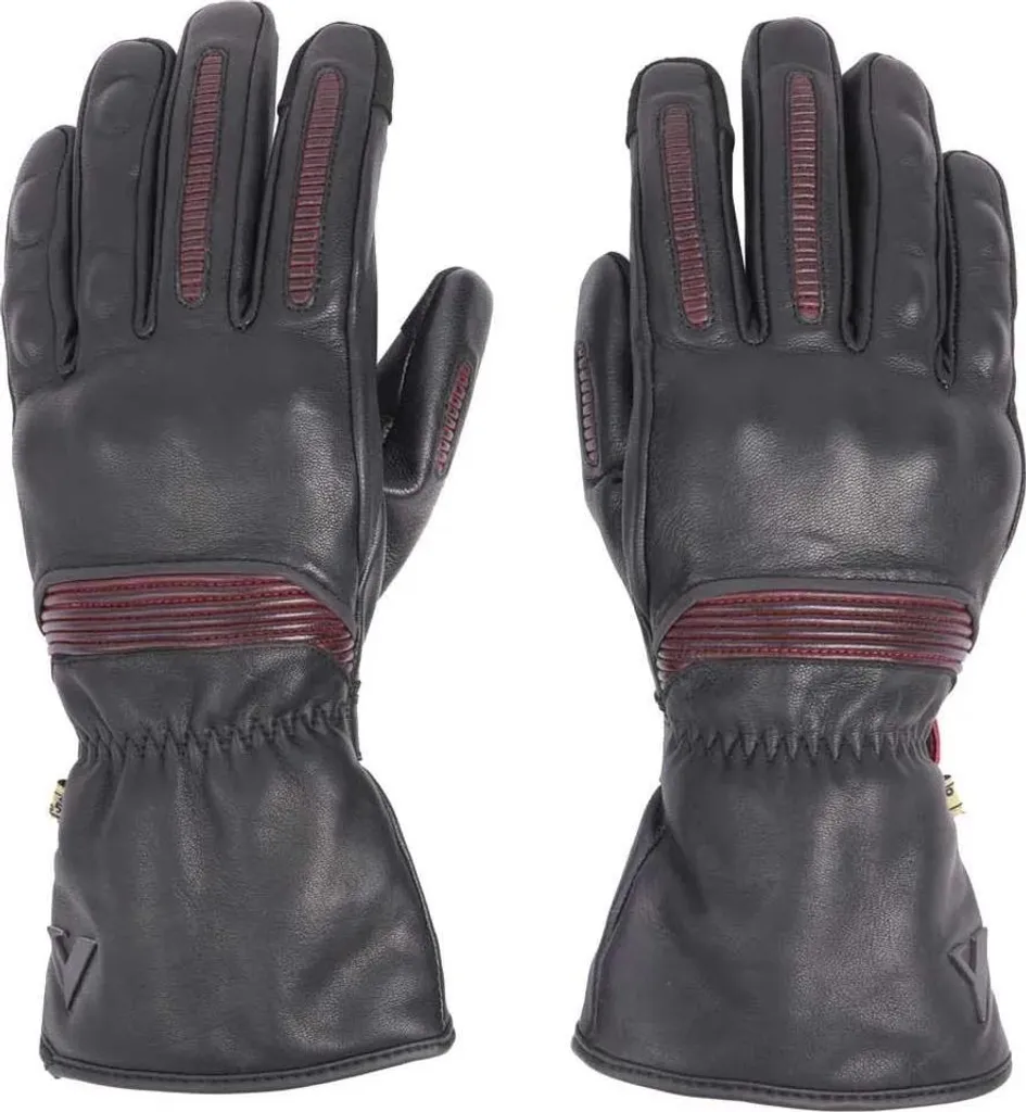 Gants Lyon By City Noir M avec Protections Invisibles et Cuir Souple