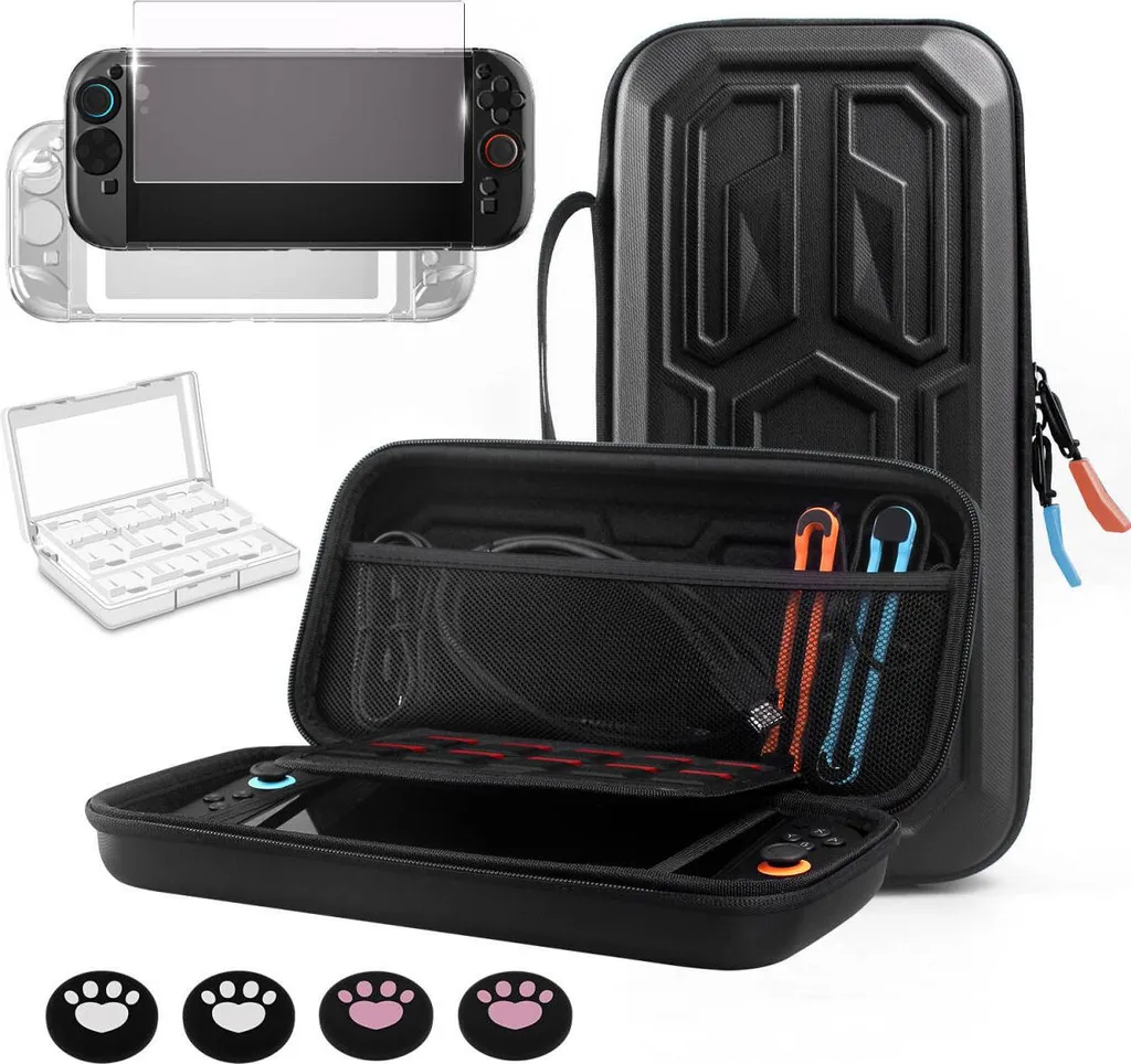Sacoche de Transport Switch 2 INF pour Voyage et Gaming Nomade Style Mech