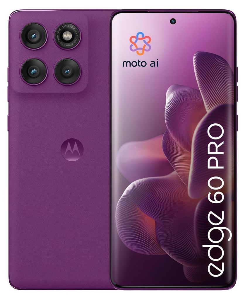 Motorola Solutions MOTO EDGE 60 PRO 12/512 PURPLE - Produktbild 