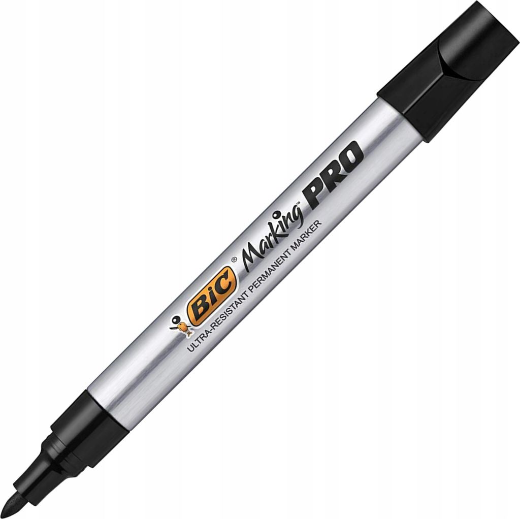 BIC Permanent-Marker Pro Rundspitze schwarz