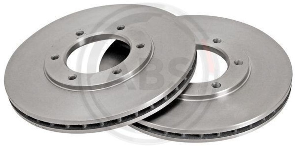 2x A.B.S. Bremsscheibe 16599 für NISSAN Patrol GR IV SUV (Y60 GR) 35mm 8 15kg