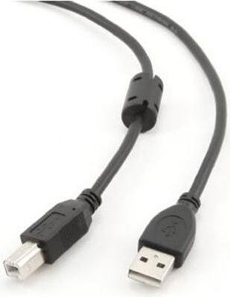 Gembird 1.8m USB 2.0 A/B M, 1,8 m, USB A, USB B, USB 2.0, Männlich/Männlich, Schwarz