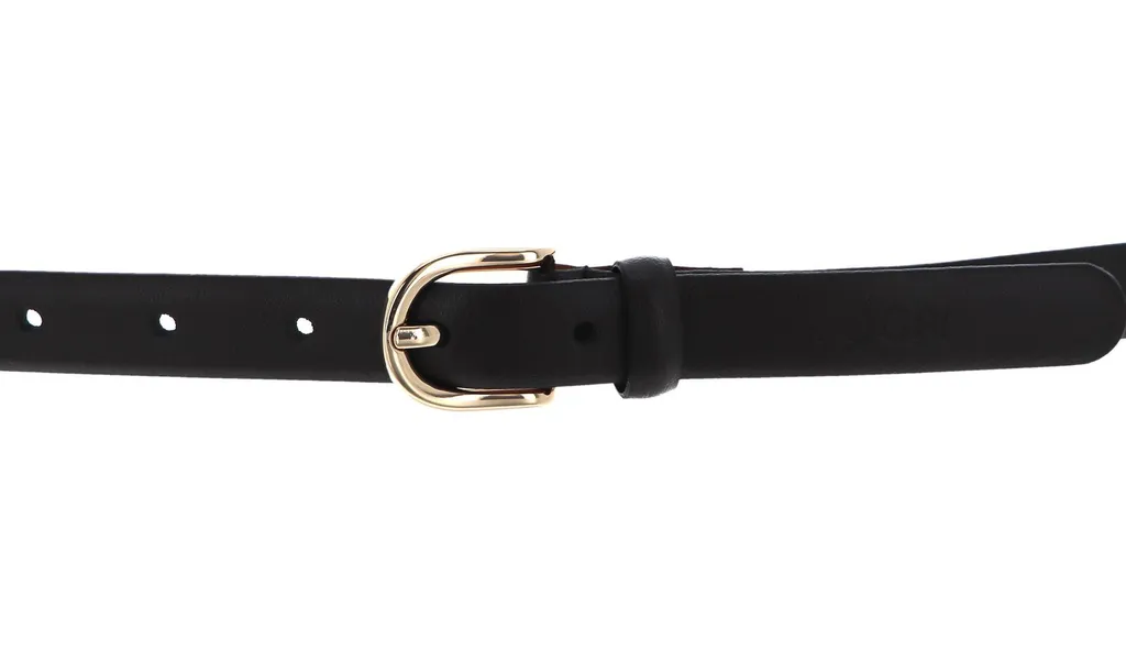 JOOP! cintura Adjustable Coll. Belt 3,5 CM W100 Black-D`Brown