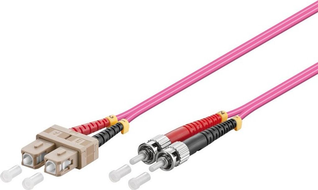 Glasfaserkabel SC-ST OM4 Duplex Patchkabel – 7.5 Meter