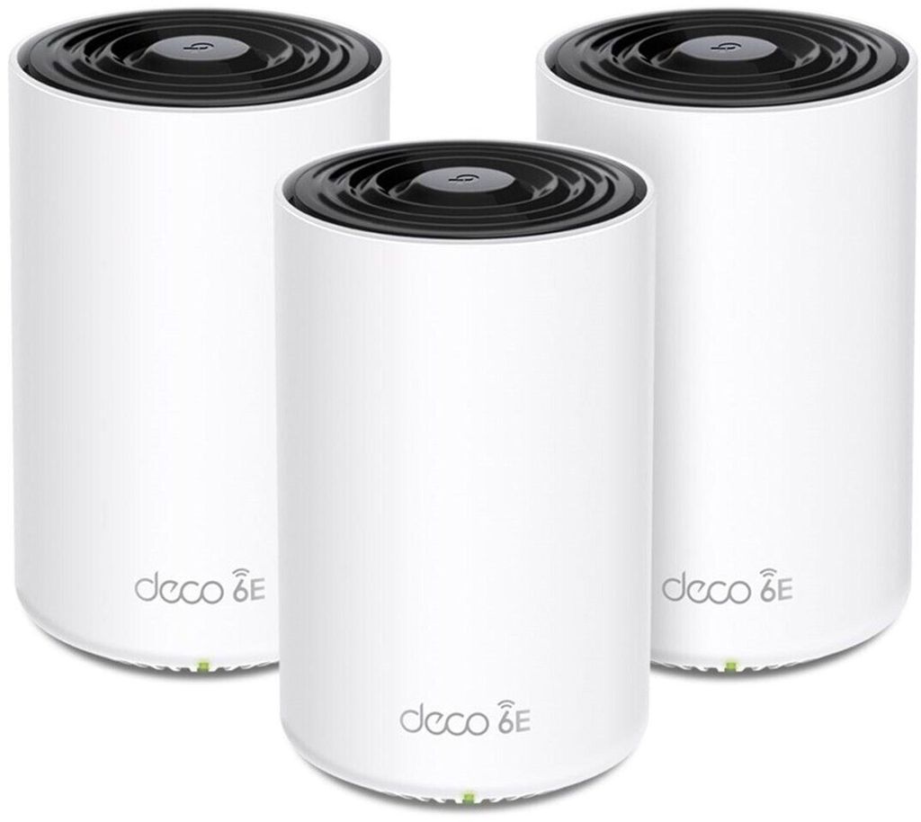 TP-Link Deco XE75 Pro (3-pack), Biały, Wewnętrzny, System Zdjęcie produktu 