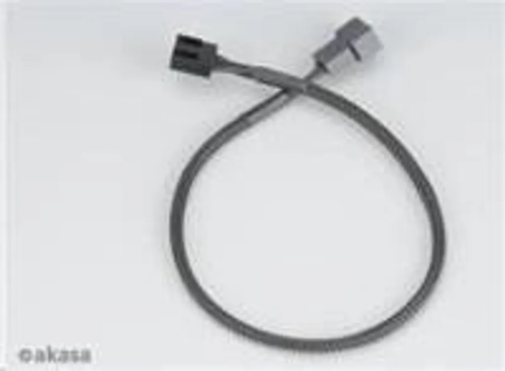 Kit 4x Prolunga Akasa PWM per Ventole High-Performance 30cm Nero - 4