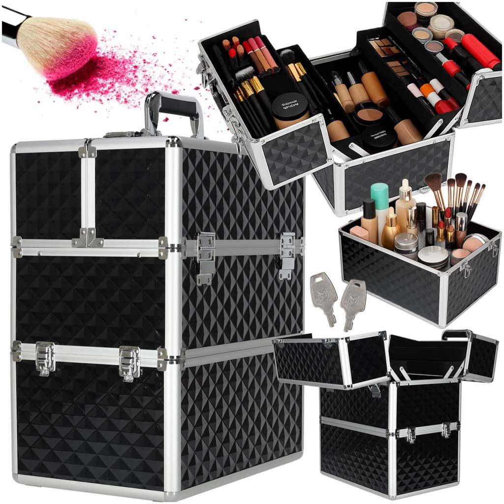 Custodia per cosmetici, valigia organizer, contenitore per Immagine del prodotto 