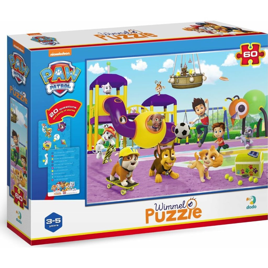 DODO Puzzle Paw Patrol: Auf einem Spaziergang 60 Teile