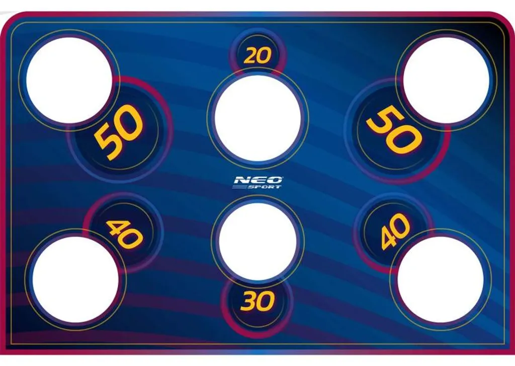 Tapis de tir Neo-Sport 180x120 cm avec cibles - Résistant et Technique