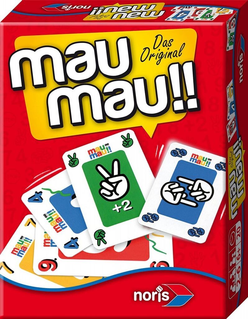 Noris Spiele Mau Mau; 606264441 Produktbild 