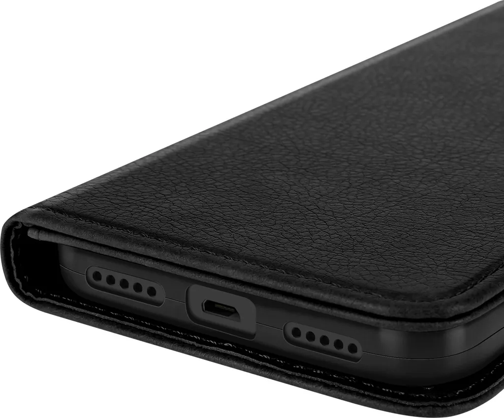 Cover a Libro Xiaomi Redmi 7A Avizar Nero - Protezione 360 Gradi - 4