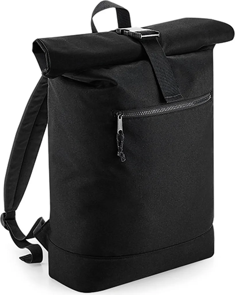 Zaino BagBase BG286 Roll-Top Eco-Friendly Nero 20 Litri