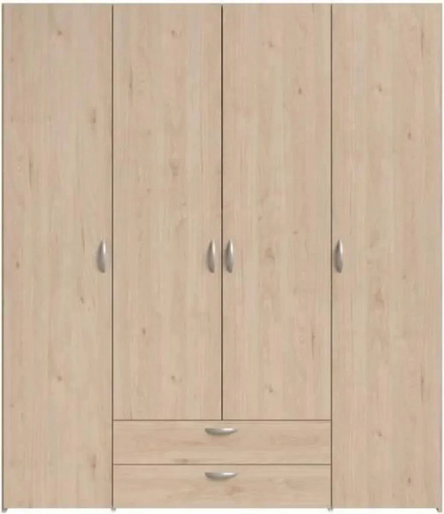 Armoire 4 portes Daily 11 Parisot : fini le désordre dans la chambre - 8