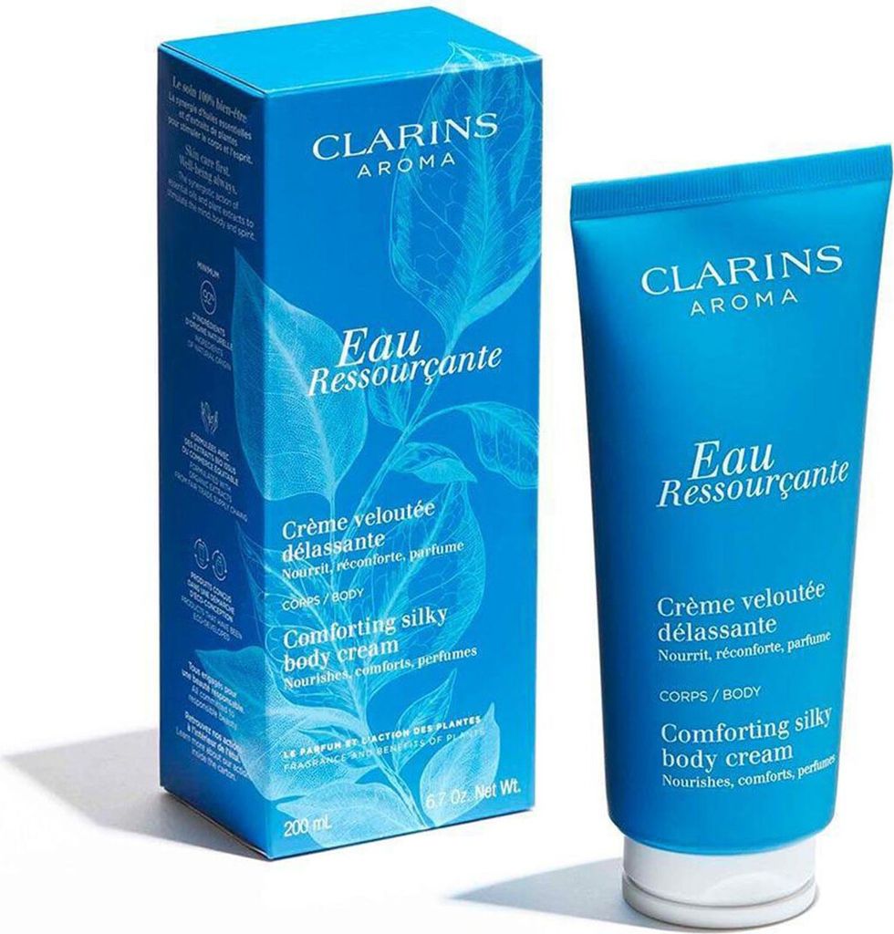 Clarins Eau Ressourcante Crème Corps Soyeuse et Image du produit 